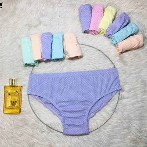 شورت لیفهی زنانه خالریز روشن پاستیلی کد۱۰۱۰۲۶🌺 بسته 12 تایی سایز L