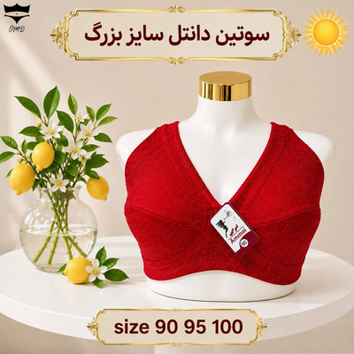 سوتین دانتل ملکه رستمی کش باریک ۹۰تا۱۰۰ کد۲۰۲۳۷۹🌺 بسته 6 تایی