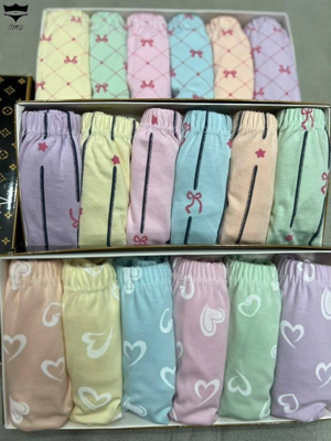 شورت سوپر پنبه جعبه ای کد ۱۰۱۰۷۳👙 بسته 12 تایی سایز 3XL