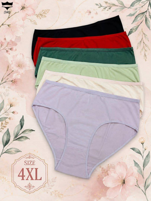 شورت سوپر نخی ساده غزل سایز4XL کد۱۰۱۲۰۲👙 بسته 12 تایی