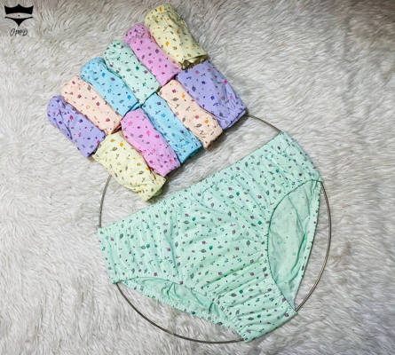 شورت لیفه‌ای زنانه گل و برگ4XLکد۱۰۱۰۳۴🌺 بسته 12 تایی