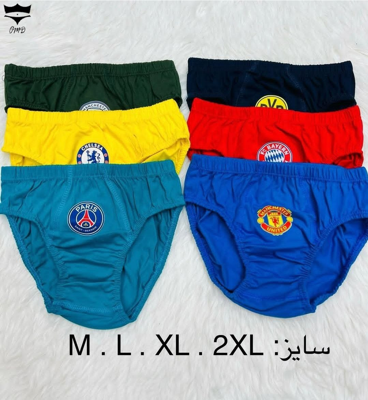 شورت اسلیپ پسرانه پاریس کد ۱۰۱۴۰۶👙 بسته 12 تایی سایز 2XL