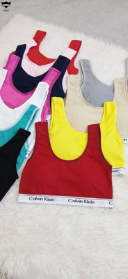 نیمتنه کاپدار ساده کش اسپرت calvin kline کد۲۰۲۰۶۶🌺 بسته 6 تایی