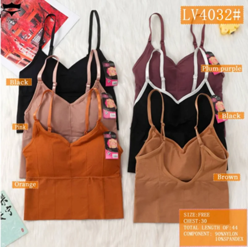 نیمتنه اسپرت کراپی بکلس کد LV4032 فری سایز ۶۵تا۷۵کد۲۰۲۰۴۰👙 بسته 6 تایی