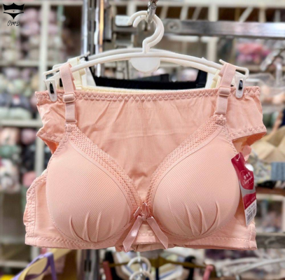 ست شورت سوتین اسفنجی بدون فنر دخترانه راه راه ریز لبه تور کاپ A کد322کد۲۰۲۵۹۷👙 بسته 6 تایی