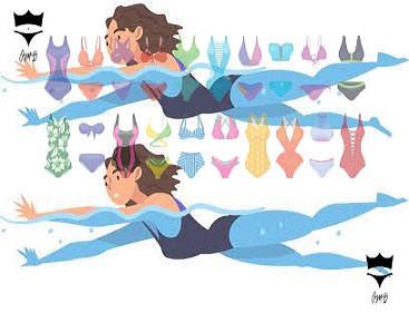 انواع مایو شنا