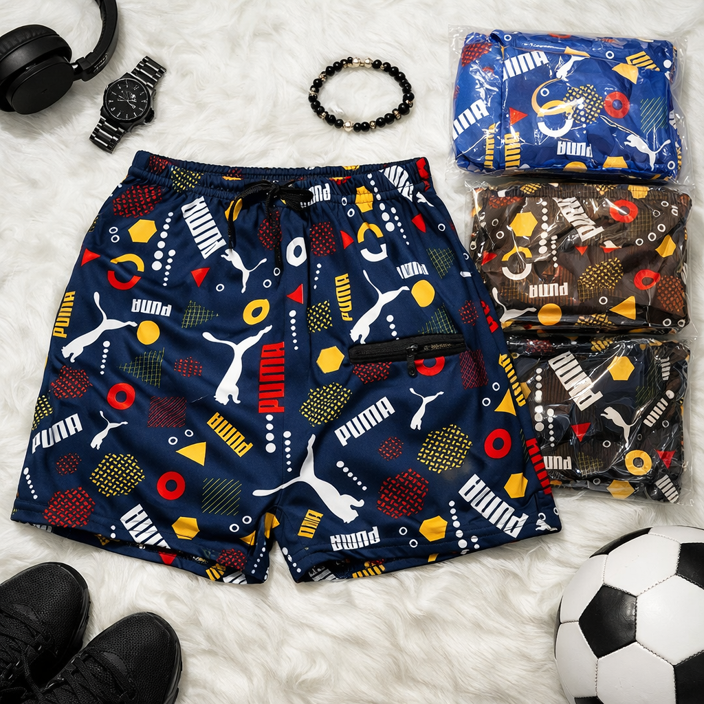 مایو پادار مردانه مکلون طرحدار جیب زیپ دار تمام آستر کد۶۱۶۱۴۱🌞 بسته 6 تایی سایز 3XL