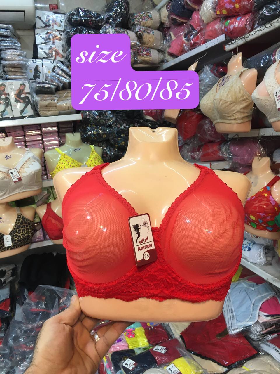 سوتین زنانه دانتل فنردار سوزنی شیشه ای کاسه پرسی کد۲۰۲۵۱۱🌺جین ۱۲تایی