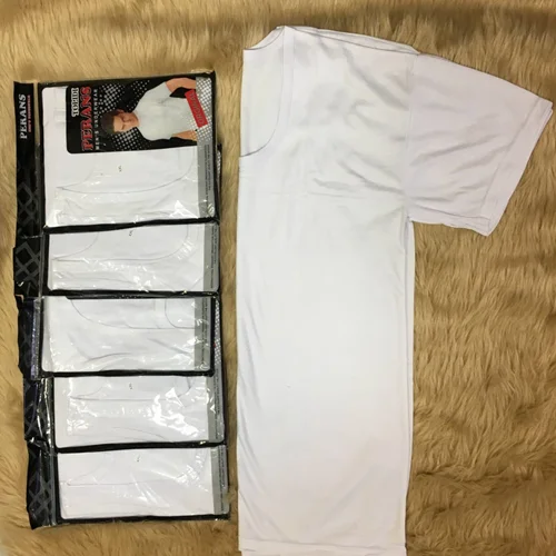 زیر پوش آستین دار سفید XL 🌺 شش تایی